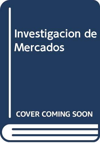 Imagen de archivo de Investigacion de Mercados a la venta por medimops