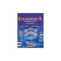 Estadistica elemental, 8a edicion (Spanish Edition) (9789688804339) by [???]