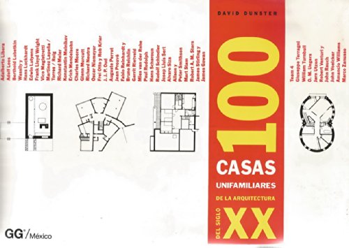 9789688872468: 100 Casas Unifamiliares de Arquitectura Siglo XX