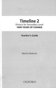 9789691622081: Timeline Secondary History Teacher's Guide 2