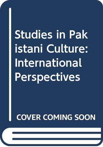 Imagen de archivo de Studies in Pakistani Culture a la venta por Books Puddle