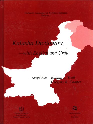 Beispielbild fr Kalasha Dictionary-With English and Urdu zum Verkauf von Masalai Press