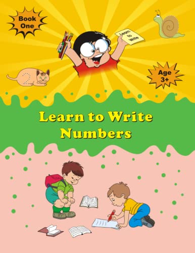 Stock image for Learn to Write Numbers (Learn to Write Numbers - Book One) for sale by Revaluation Books