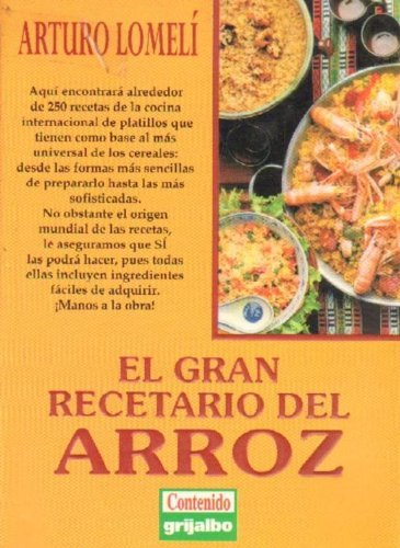 Stock image for EL GRAN RECETARIO DEL ARROZ for sale by Mercado de Libros usados de Benimaclet