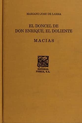 9789700704579: DONCEL DE DON ENRIQUE EL DOLIENTE, EL (SC459)