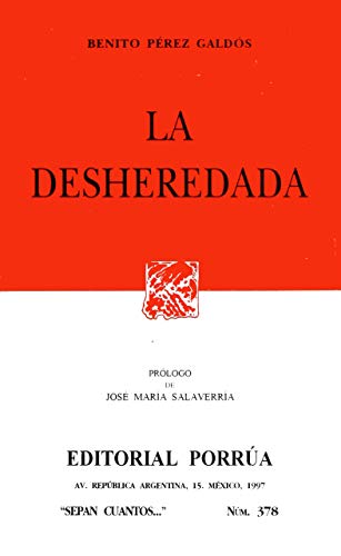 Imagen de archivo de La desheredada (Spanish Edition) a la venta por literal books