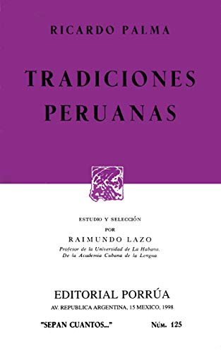 Beispielbild fr Tradiciones peruanas (Spanish Edition) zum Verkauf von HPB-Red