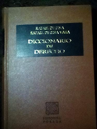 Imagen de archivo de Diccionario de derecho (Spanish Edition) a la venta por ThriftBooks-Atlanta