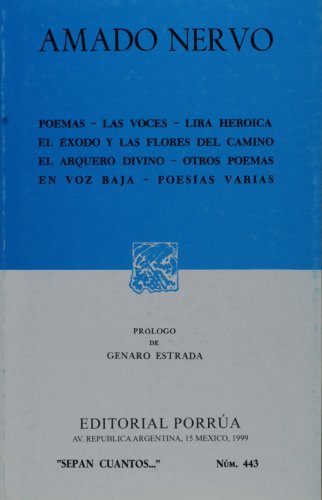 Stock image for Poemas / Las voces / Lira herica / El exodo y las flores del camino / El arquero divino / Otros poemas / En voz baja / Poesas varias for sale by HISPANO ALEMANA Libros, lengua y cultura