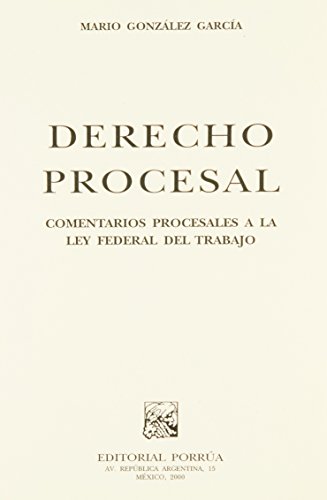 9789700724201: Title: Derecho procesal Comentarios procesales a la Ley f