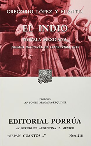 9789700724720: El Indio (Spanish Edition)