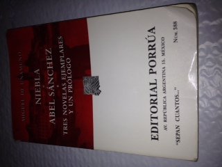 Imagen de archivo de Niebla- Abel Sanchez: Tres novelas ejemplares y un prologo (Spanish Edition) a la venta por Ergodebooks
