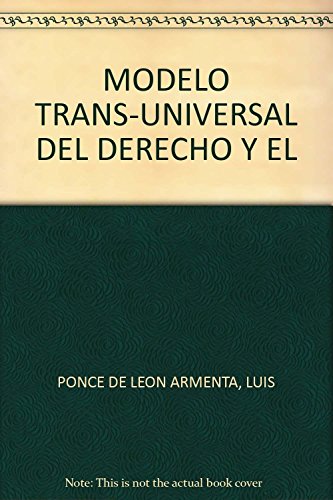 luis ponce - modelo trans universal derecho - Iberlibro