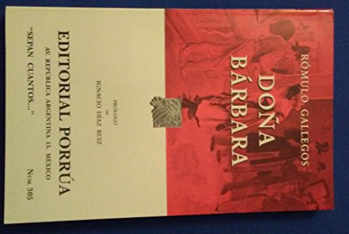 Beispielbild fr Dona Barbara (Spanish Edition) zum Verkauf von ThriftBooks-Atlanta