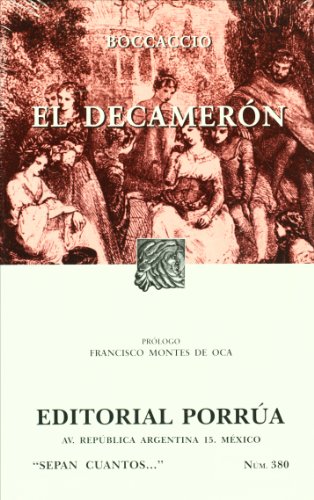 Beispielbild fr El decameron (SC380) (Spanish EditionBOCCACCIO GIOVANNI zum Verkauf von Iridium_Books