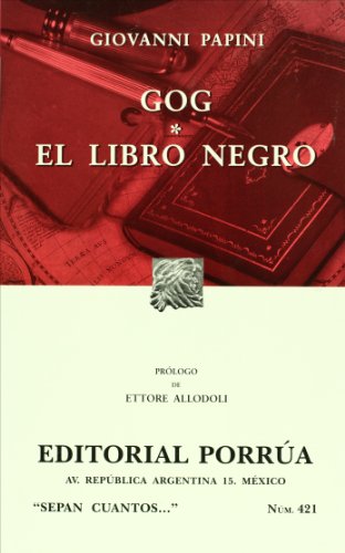 Stock image for GOG - EL LIBRO NEGRO /S.CUANTOS 421 for sale by Libreria El Dia