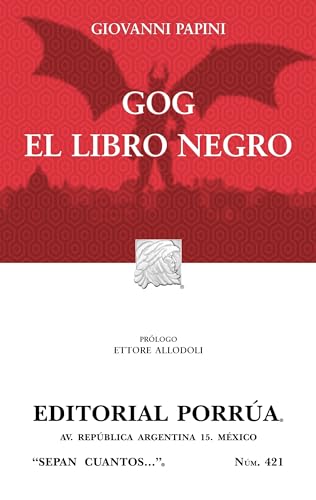 9789700756271: Gog. El libro negro (Spanish Edition)