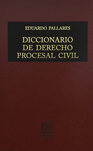 9789700757469: Title: Diccionario de Derecho Procesal Civil Spanish Edit