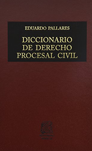 9789700757469: Diccionario de Derecho Procesal Civil (Spanish Edition)