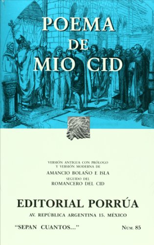 Stock image for Poema De Mio Cid (Sepan Cuantos) (Spanish Edition) for sale by GF Books, Inc.