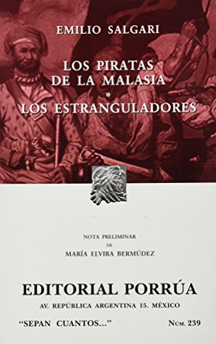 9789700758350: Los Piratas De La Malasia; Los Estranguladores (Spanish language)