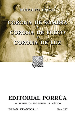 Beispielbild fr Corona de sombra. Corona de fuego. Corona de luz (SC237) (Spanish Edition) zum Verkauf von KuleliBooks