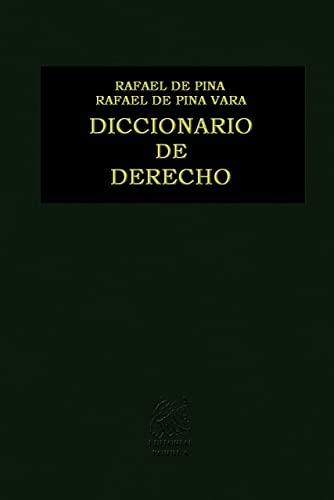 9789700769097: diccionario de derecho / 37 ed. / pd