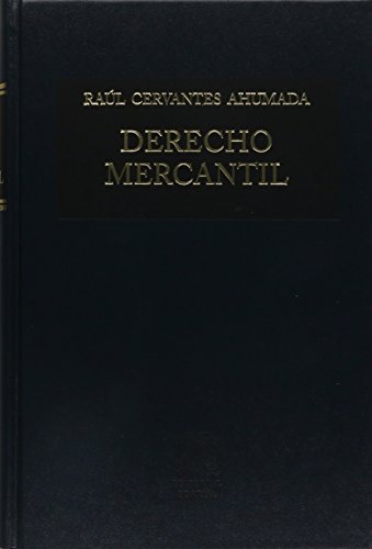 Imagen de archivo de DERECHO MERCANTIL. PRIMER CURSO CERVANTES AHUMADA, RAUL a la venta por Iridium_Books