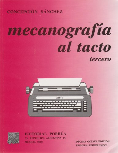 9789700774626: MECANOGRAFIA AL TACTO 3