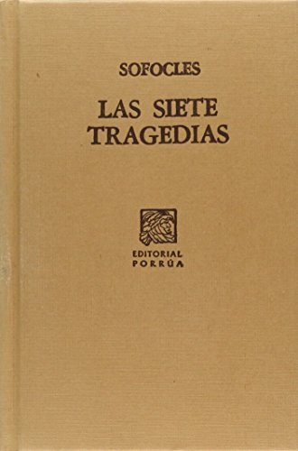 Imagen de archivo de Las Siete Tragedias [Paperback] by SOFOCLES a la venta por Iridium_Books