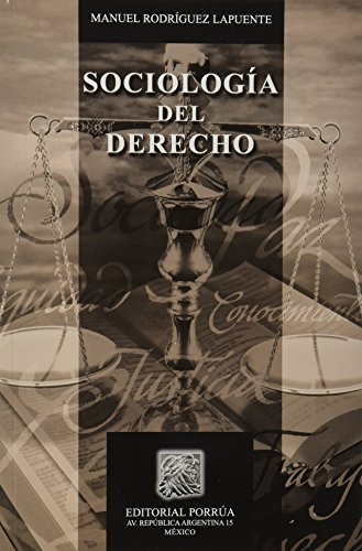 Imagen de archivo de SOCIOLOGIA DEL DERECHO [Paperback] by RODRIGUEZ LAPUENTE, MANUEL a la venta por Iridium_Books