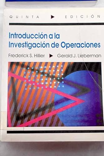 9789701010228: Introduccion a la investigacion deoperaciones