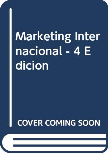 Marketing Internacional - 4 Edicion (Spanish Edition) (9789701011188) by CZINKOTA MICHAEL