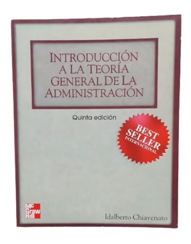 Imagen de archivo de Introduccion a la Teoria General de Administracion - 5 Edicion (Spanish Editi. a la venta por Iridium_Books