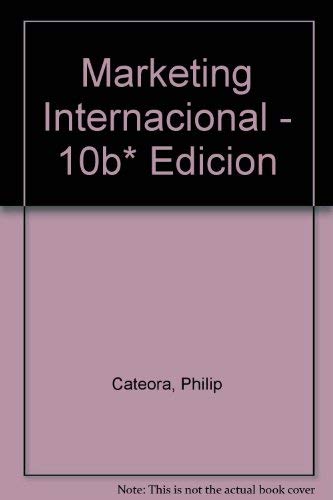 9789701029077: Marketing Internacional - 10b* Edicion (Spanish Edition)