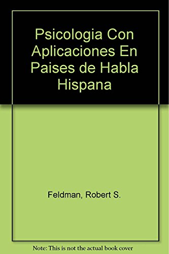 9789701029138: Psicologia con aplicaciones en paises de habla hispana