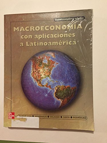 Imagen de archivo de MACROECONOMIA CON APLICACIONES A LATINOAMERICA [Paperback] by SAMUELSON/NORDHAUS a la venta por Iridium_Books