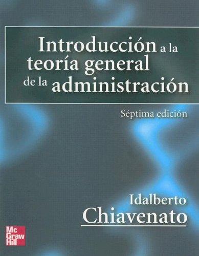 Imagen de archivo de Introduccion a la Teoria General de la Administracion (Spanish Edition) by Ch. a la venta por Iridium_Books