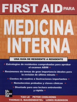 Imagen de archivo de First Aid para Medicina Interna. Una Guia de Residente a Residente a la venta por Hamelyn