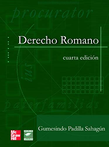 9789701065273: Derecho Romano