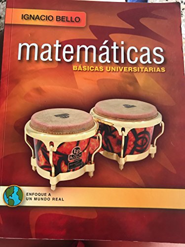 9789701067918: Matematicas Basicas Universitarias