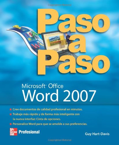 Word 2007 Paso a Paso (Spanish Edition) (9789701069165) by Hart-Davis, Guy