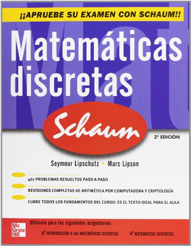 9789701072363: Matemticas discretas (Schaum)