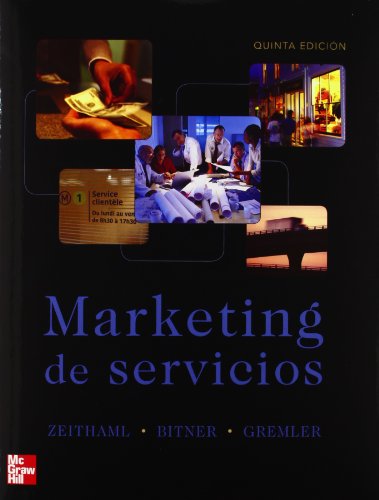 Stock image for MARKETING DE SERVICIOS Zeithalm, Valerie / Bitner, Mary for sale by Iridium_Books