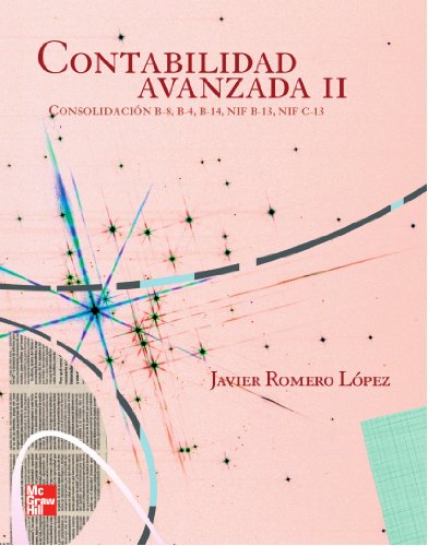 Stock image for Contabilidad Avanzada II (Spanish Edition) [Paperback] by Romero, Javier for sale by Iridium_Books