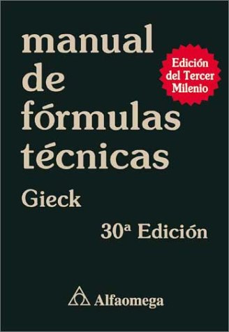 9789701505984: Manual De Formulas Tecnicas / Technical Formulae