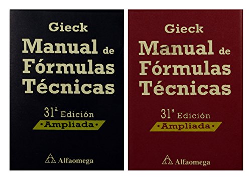 Manual de Formulas Tecnicas (Spanish Edition) (9789701512746) by Kurt GIECK