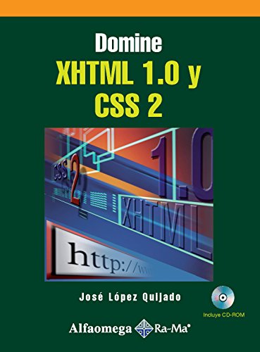 9789701514191: Domine XHTML 1.0 y CSS 2 (Spanish Edition)