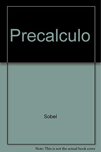 9789701701645: Precalculo - 5 Edicion (Spanish Edition)