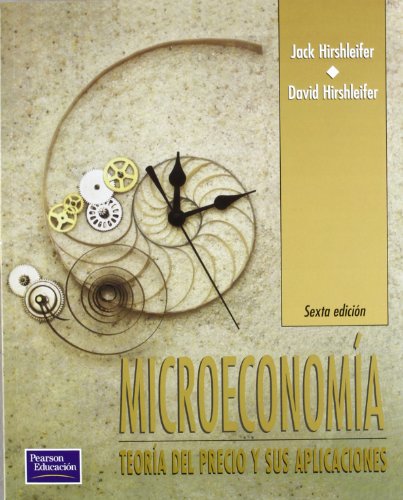 Stock image for Microeconomia - Teoria del Precio y SHirshleifer, David; Hirshleifer, for sale by Iridium_Books